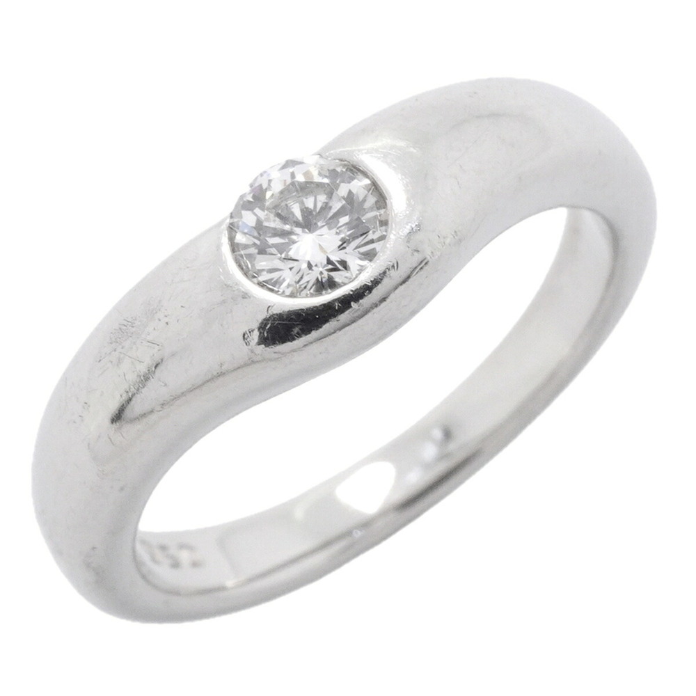 TIFFANY & CO. Silver Diamond Ring